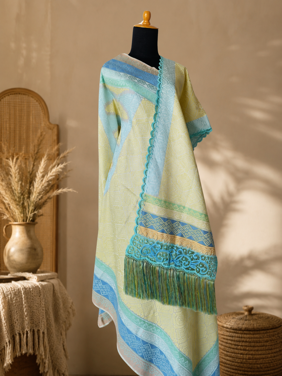 KAIN SONGKET BERTOLAP